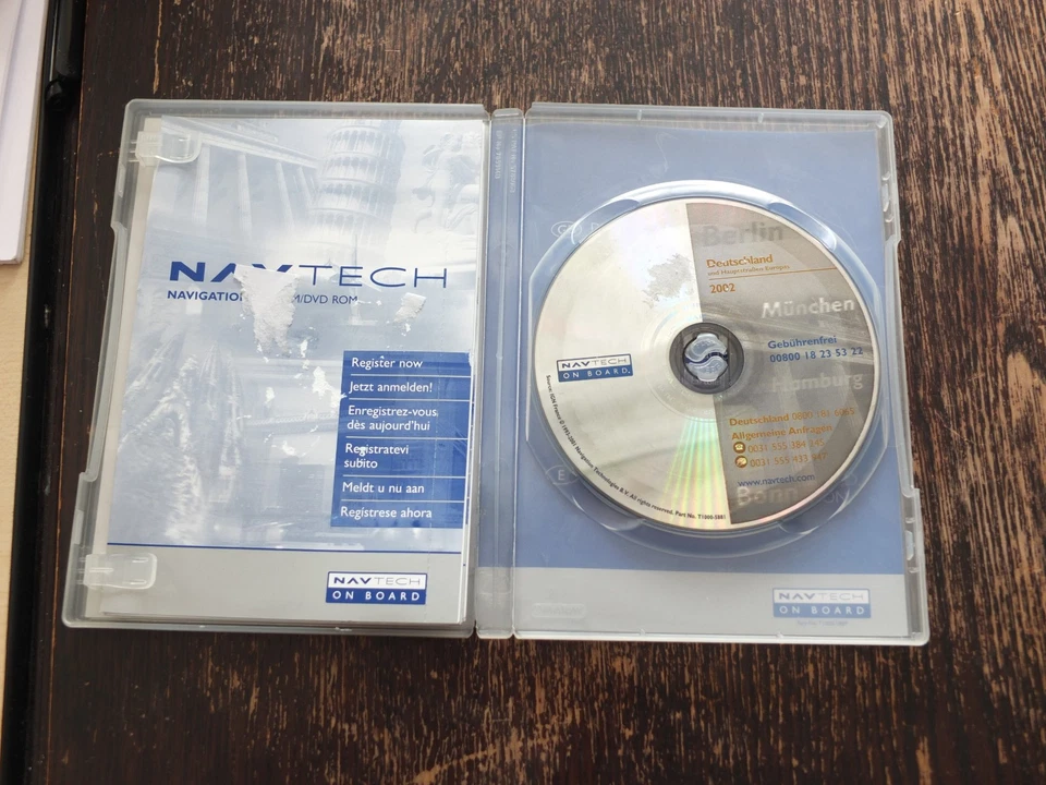 NavTech Germany 2002/1 Navigations CD Alfa Romeo 166 - Bild 1 von 1