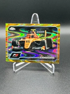2024 Topps Cromo Fórmula 1 F1 Martinius Stenshorne Oro RayWave 30/50 #128 - Imagen 1 de 2
