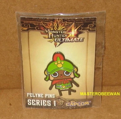 Monster Hunter 4 Ultimate Felyne Pin Series 1 Only 3DS New Sealed (No Game) - Image 1 of 2