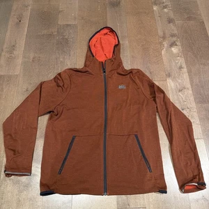 REI Co-op Zip Hoodie Jacket Uomo Grande Full Zip Cappuccio Outdoor Activewear - Foto 1 di 3