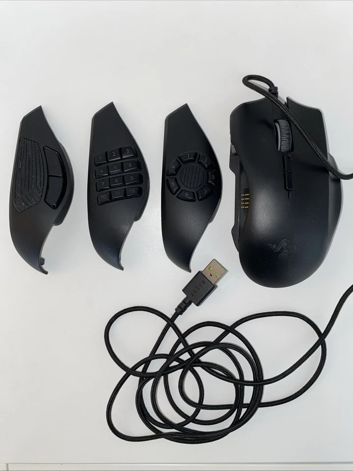 Razer Naga Trinity Wired Gaming Mouse Complete (Double Click. Read Description) - Image 1 of 4