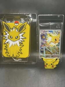 Pokemon S-Chinese Jolteon Card Showcase Unboxed from Jolteon gift box - Bild 1 von 3