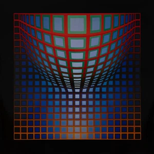 Victor VASARELY : KEZDI VEGA - Héliogravure - Imagen 1 de 5