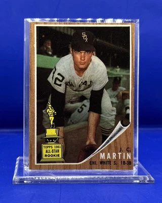 1962 Topps  # 91 J.C. Martin Chicago White Sox - Image 1 of 2