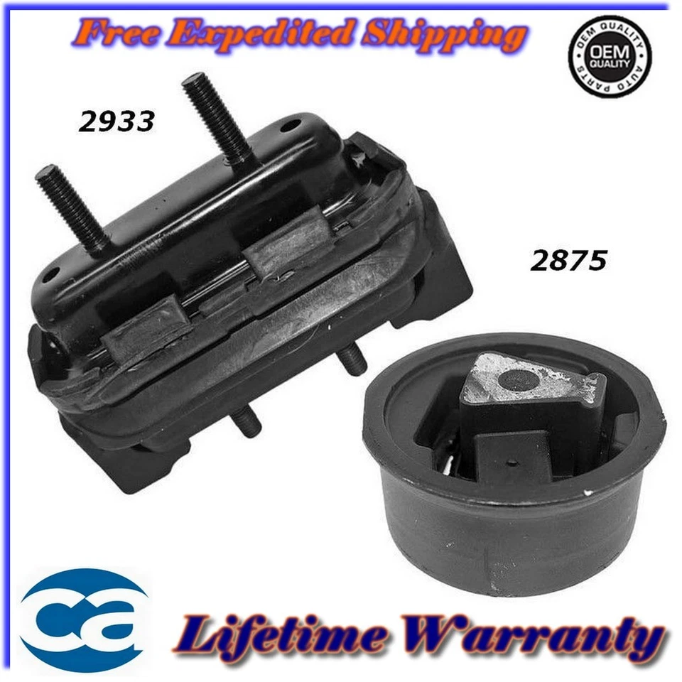 Kit de montaje de motor de transmisión apto para Chevrolet Pontiac Oldsmobile 99/05 2.4L 3.4L Foto 1 de 1