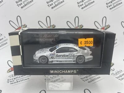 DIE CAST " MERCEDES BENZ CLK DTM 2000 TEAM ROSBERG " MINICHAMPS 1/43 (430 982... - Immagine 1 di 2
