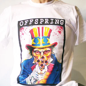 The Offspring Punk Rock Short Sleeve White Unisex T-shirt S-3XL - Picture 1 of 1