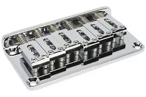 Gotoh GTC101 Saite durch feste Gitarrenbrücke mit Messingsätteln - Chrom - Bild 1 von 4