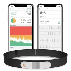 ANT+ Bluetooth Herzfrequenzmesser Vibrationsalarm Rate Tracking bis zu 24h - Bild 1 von 10