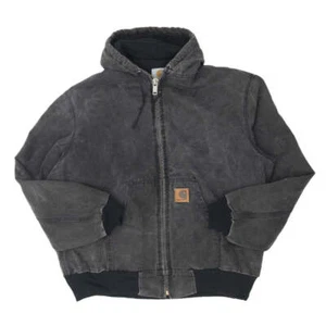 '99 Vintage Carhartt Full Zip Hooded Jacket Made In USA - Picture 1 of 5