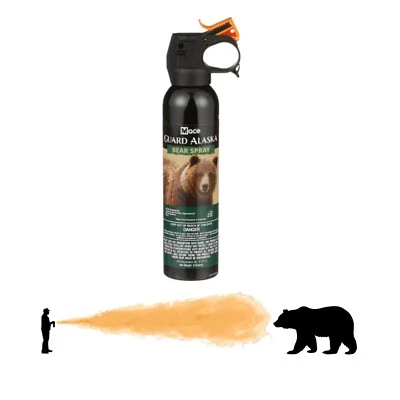 Mace Guard Alaska Pepper Bear Spray Repellent 9 oz Maximum Strength EPA