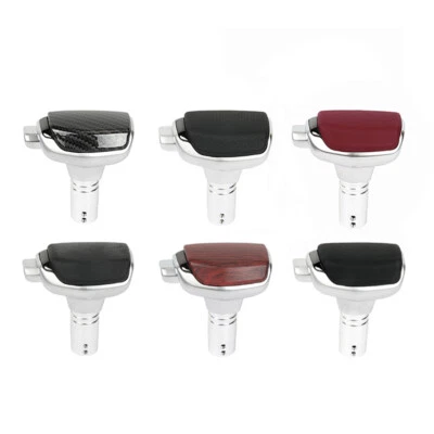 Universal JDM PU Leather Automatic AT Car Gear Stick Shift Knob Lever Shifter - Image 1 of 4
