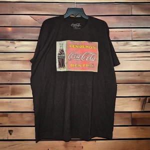 Coca Cola Collection by D-Lab Black Vendemos Coca-Cola Bien Fria  Size XL - Picture 1 of 2
