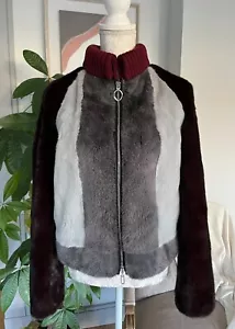 NEW CHRISTIAN DIOR MINK FUR JACKET COAT FR42 IT46 UK14 US10 SILK LINING - Picture 1 of 14