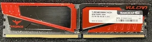 TLRED48G3000HC16CBK TeamGroup 8GB PC4-24000 DDR4-3000MHz non-ECC Unbuffered DIMM - Picture 1 of 2