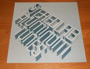 Stereolab Aluminium Melodien Poster (3D-Effekt) flach quadratisch Promo 12x12 - Bild 1 von 1