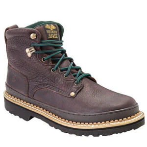 Georgia Giant Mens 6-Inch Steel Toe Work Boot G6374 - Picture 1 of 4