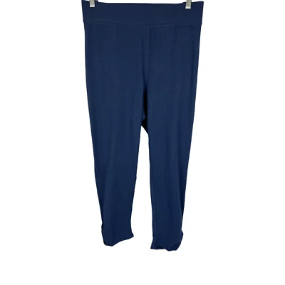 Denim & Co. Active Petite Duo Stretch Pull-On Leggings w/ Ankle Detail PM Size - Image 1 of 2