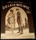 WORLD WAR I 1919 ART MUSIC SHEET OO-LA-LA-WEE-WEE George Jessell DOUGHBOY FRANCE