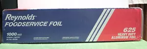 Reynolds Wrap Heavy Duty Aluminum Foil Roll 625 18" x 1000 ft for foodservice - Picture 1 of 9