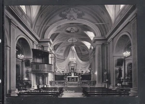 Cartolina Sommo Chiesa Parrocchiale Interno CF935 - Picture 1 of 1