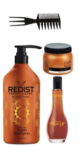 Redist marocchino olio di argan cura shampoo marocchinoil cheratina mas maschera per capelli set - Foto 1 di 1
