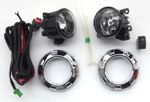 FOG LAMP LIGHTS Set Chrome fits Mitsubishi Pajero Montero Shogun MK IV 2007-2015 - Bild 1 von 2