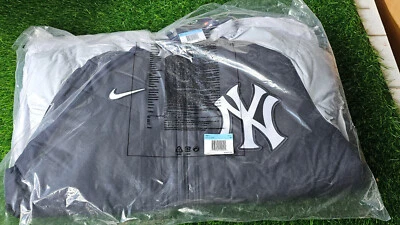 NUEVO CON ETIQUETAS Nike Hombres Yankees Auténtica Chaqueta Dugout Gris/Negro Talla M Foto 1 de 2