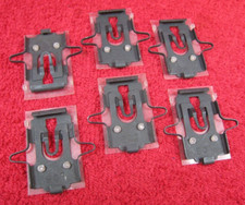 NOS 1960's 1970's Ford Body Moulding Mounting Clips Lot of 6 Parts OEM FoMoCo OE