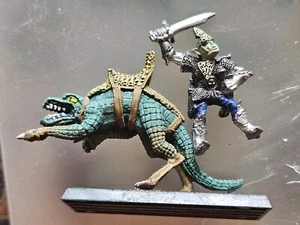 C21 Drow Rider citadel gw games Workshop Dark Elves Elf & Cold One Mounted Sword - Picture 1 of 1