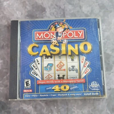 Monopoly Casino PC CD Rom Video Game 2001 E - Image 1 of 4