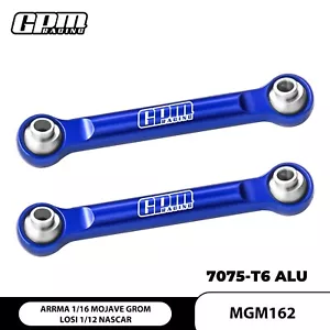 GPM 7075 Alloy Front Steering Link Rods For ARRMA 1/14 Mojave Grom 1/12 Nascar - Picture 1 of 12