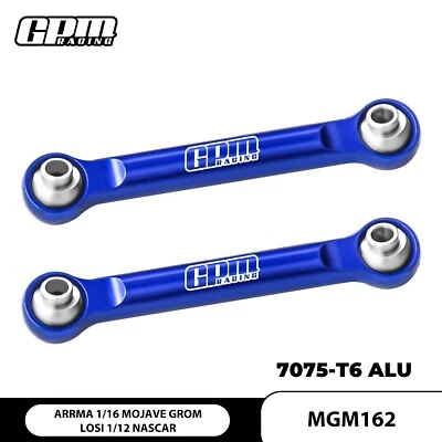 GPM 7075 Alloy Front Steering Link Rods For ARRMA 1/16 Mojave Grom 1/12 Nascar - Image 1 of 4