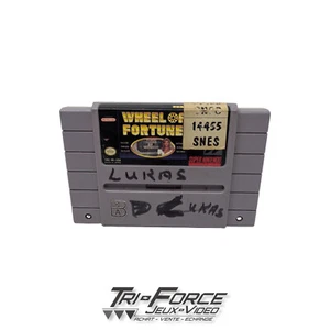 Wheel of Fortune Super Nintendo SNES Authentic Cart, Tested ! Free Shipping - Bild 1 von 2