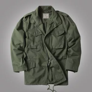 M65 Combat Field Jacket Mens Military US Army Tactical Outdoor Parka Coat Hiking - Picture 1 of 36