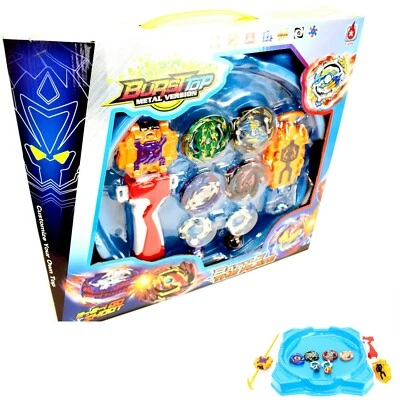 Bursttop Packet 4er Set T4B Kreisel für Beyblade Burst Evolution Rise Arena