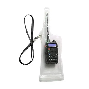2 Stück PVC Wasserdicht Regendicht Staubdicht Tasche Case für Baofeng UV-5R Radio - Bild 1 von 12