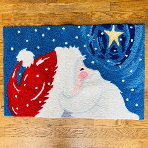 Alfombra Jellybean Navidad Santa North Star Alfombra - Imagen 1 de 10
