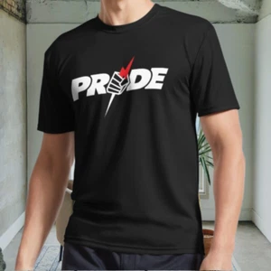 New Pride Fighting Champio Active Logo Men's Black T-Shirt Funny Size S to 5XL - Picture 1 of 7