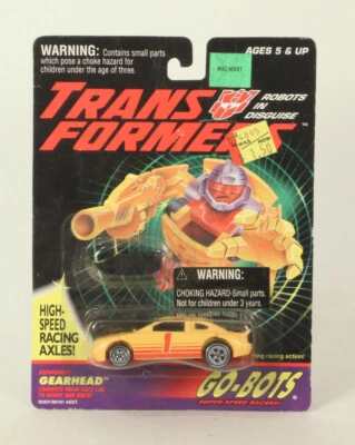 Transformers G2 Generation 2 Go-Bots Gear Head Hasbro 1994 - Image 1 of 2