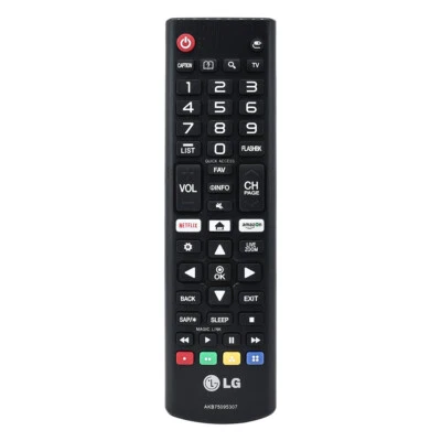 Universal TV Remote Control Replace for LG LCD LED HDTV 3D Smart AKB75095307 - Image 1 of 4