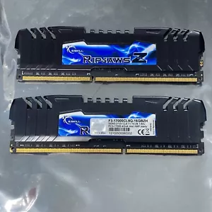 G.Skill (4GBx2) DDR3-2133 F3-17000CL9Q-16GBZH Desktop gaming Memory Ram - Picture 1 of 1