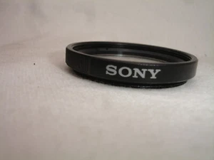 SONY 37mm protector Filter  for camcorder OEM / Genuine (black) - Picture 1 of 3