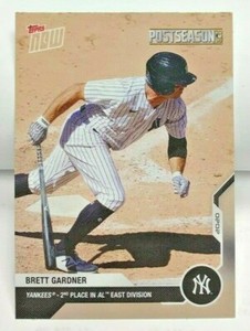 Brett Gardner 2020 Topps Now Postseason #PS-60 - NEW YORK YANKEES - SP /687