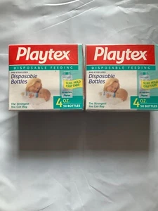 Lot Of 2 Playtex ULTRASEAL Disposable Baby Bottle Liners 4oz New Sealed! - Picture 1 of 1