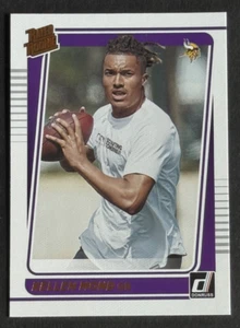 2021 Donruss - #256 - Kellen Mond Rated Rookies Portrait RC - Minnesota Vikings - Bild 1 von 2