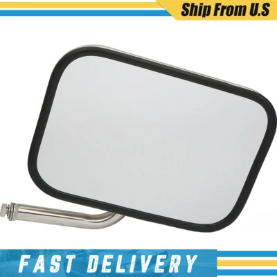 Espejo retrovisor exterior manual de acero inoxidable Dorman o para furgoneta Ford E150 E250 E350 Foto 1 de 4