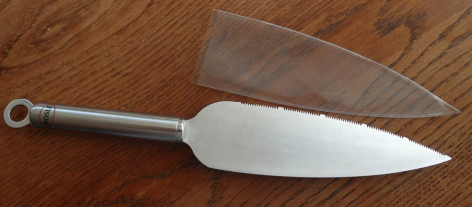 RÖSLE Tortenmesser Tortenheber mit runden Griff  30 cm neuwertig und unbenutzt - Bild 1 von 4