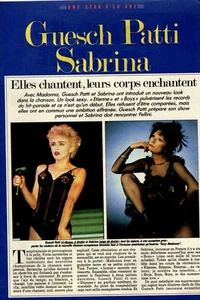 ▬► CLIPPING - Coupure de presse - GUESCH PATTI et SABRINA - 4 pages - Picture 1 of 1