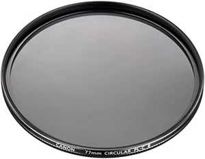Canon Circular Polarizing Filter PL-C (Screw Type) Filter 77mm PL-C B 77mm New - Picture 1 of 3